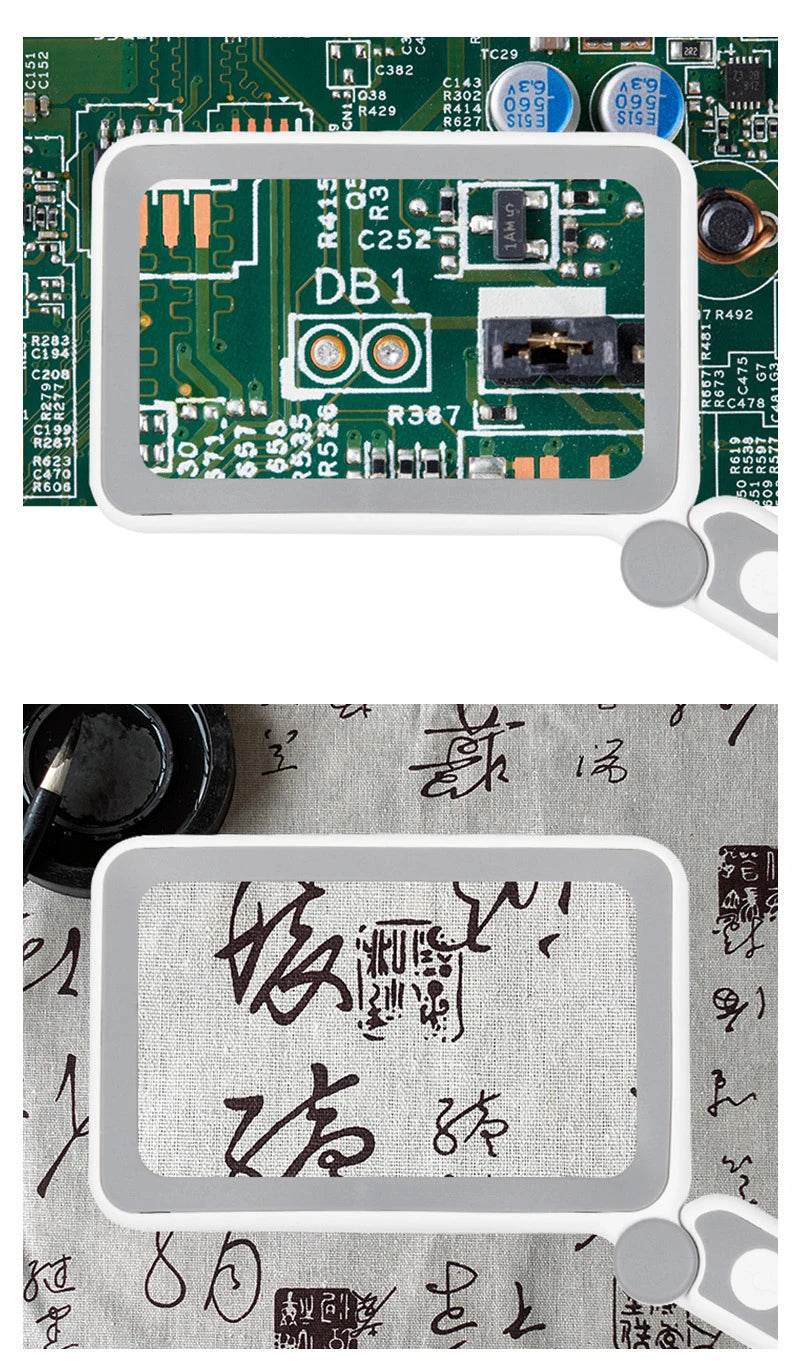 【本日限定】 小さな文字が、もう一度くっきり読める安心。 充電式ルーペ ClearView