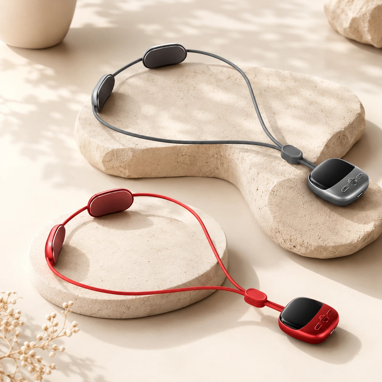 NeckCare EMS｜スマホ・PC疲れの首元に。温熱EMSマッサージャー【本日30%OFF】