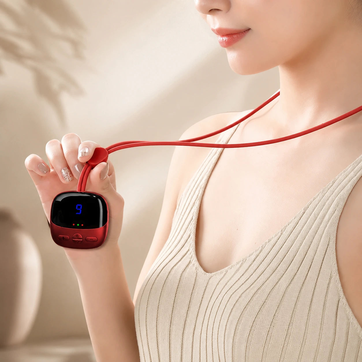 NeckCare EMS｜スマホ・PC疲れの首元に。温熱EMSマッサージャー【本日30%OFF】