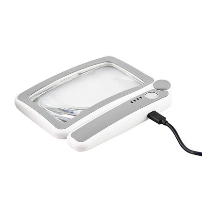 【本日限定】 小さな文字が、もう一度くっきり読める安心。 充電式ルーペ ClearView