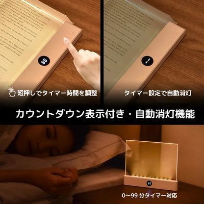 静かな夜にそっと寄り添う、読書のための灯り。PageLight